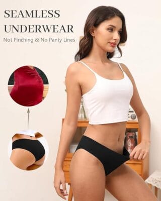Cevapro Damen Unterhosen (5er Pack) - 44% Rabatt 2 Cevapro Damen Nahtlos Unterhosen