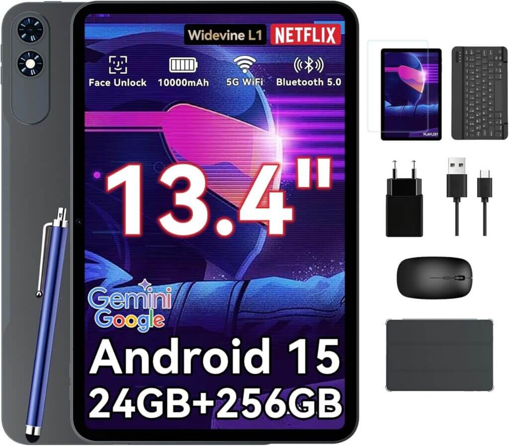 TABWEE T60 Pro Tablet mit viel Zubehör – 50% Rabatt