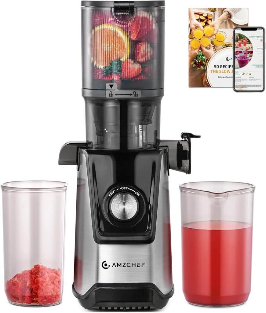 AMZCHEF Entsafter Slow Juicer – 50% Rabatt