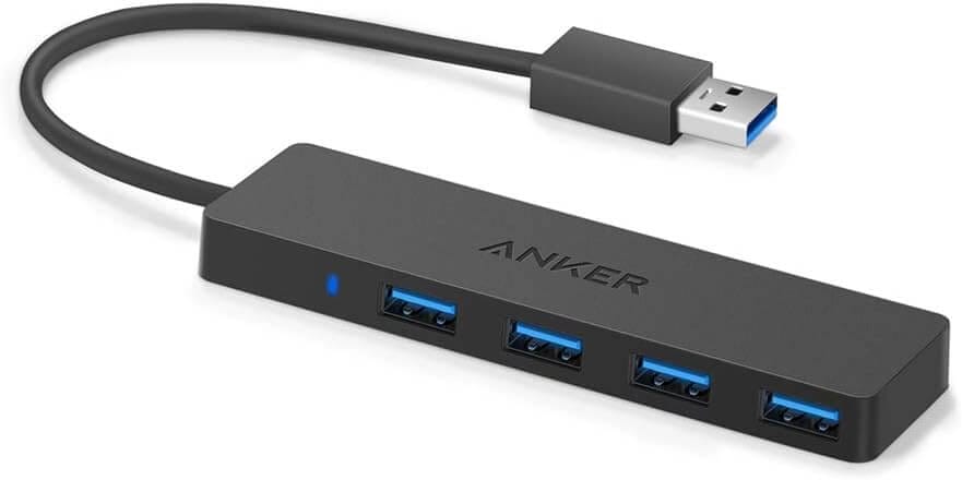 Anker 4-Port USB 3.0 Ultra Flacher Datenhub – 61% Rabatt