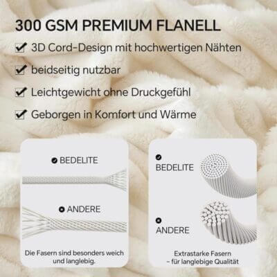 BEDELITE Kuscheldecke