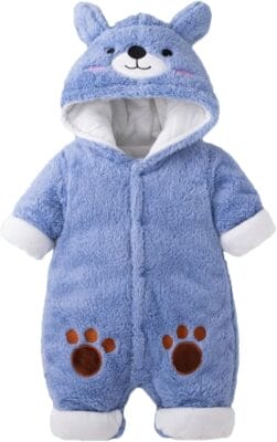 Baby Overall Winter Flanell Pyjama