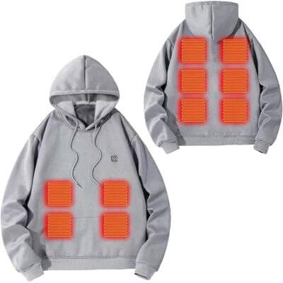 Beheizbarer Hoodie Damen