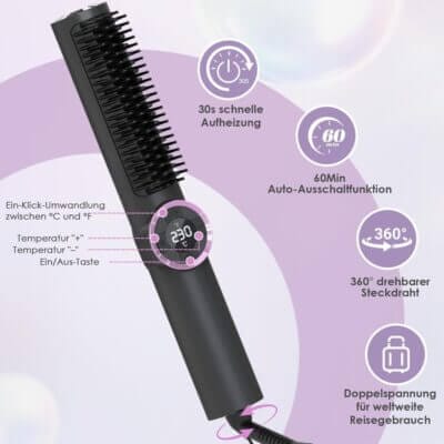Bestauty Glaettbuerste 3 in 1