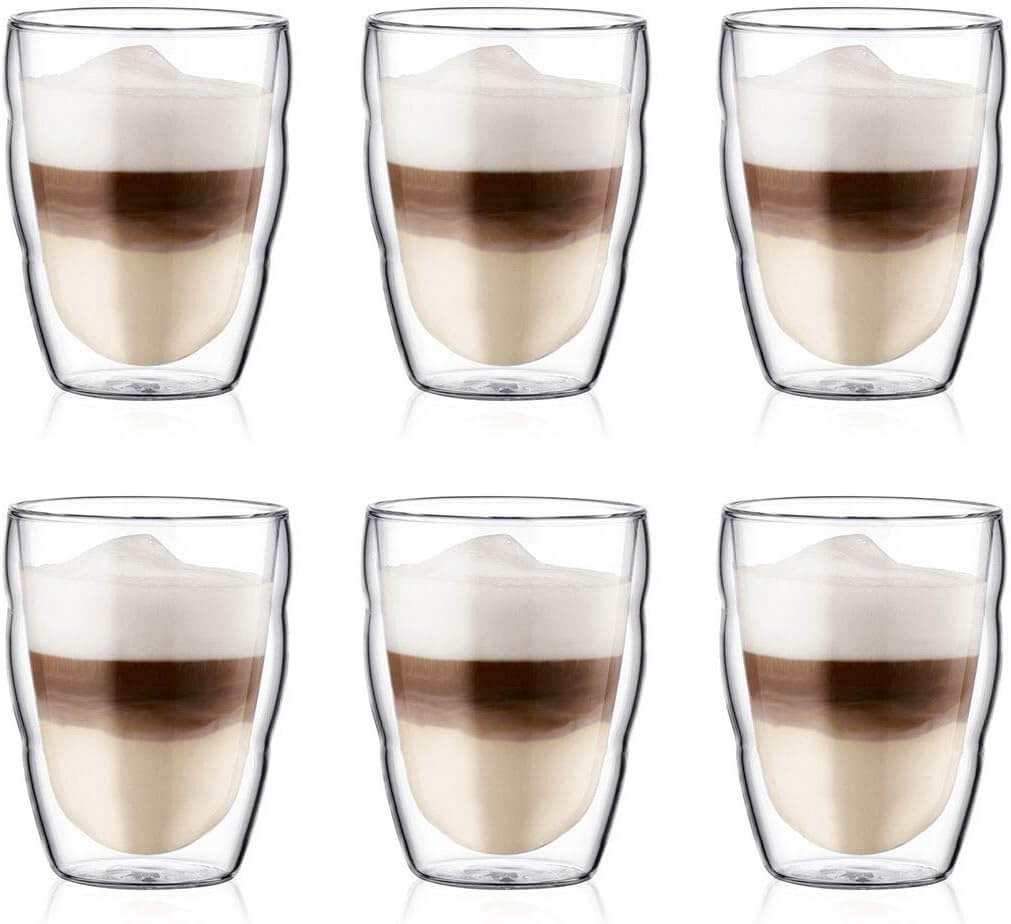 Bodum Pilatus doppelwandige Gläser – 35% Rabatt
