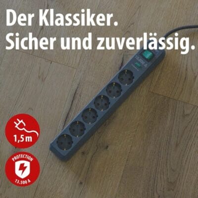 Brennenstuhl Steckdosenleiste 6-Fach