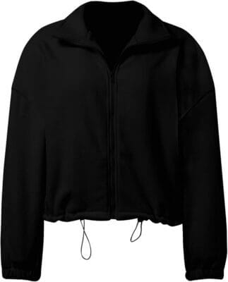 Damen Kapuzenpulloverjacke