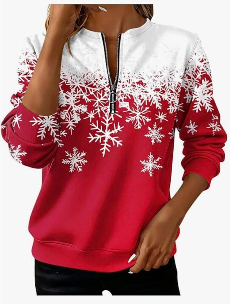 Damen Weihnachtspullover – 50% Rabatt