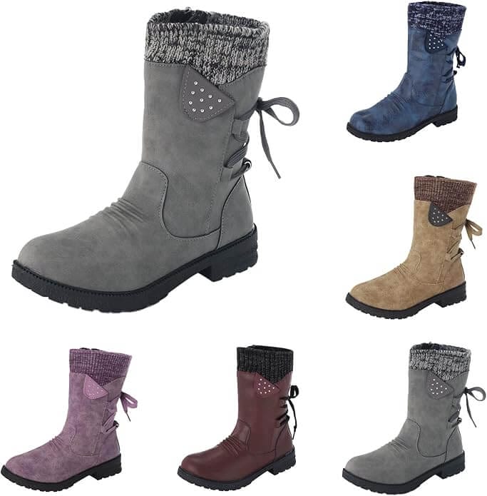 Damenstiefel Schnürstiefel – 50% Rabatt