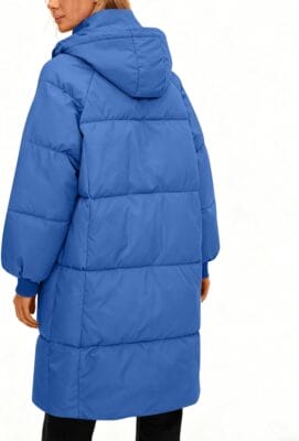 Daunenjacke Damen blau ch b