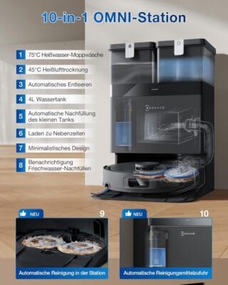 ECOVACS DEEBOT T30C Omni