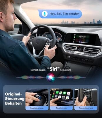 ENOMIR Wireless CarPlay Adapter