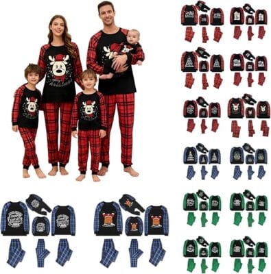 Familien-Weihnachtsschlafanzug