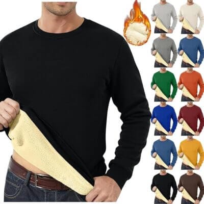 Fleece Sweatshirt für Herren
