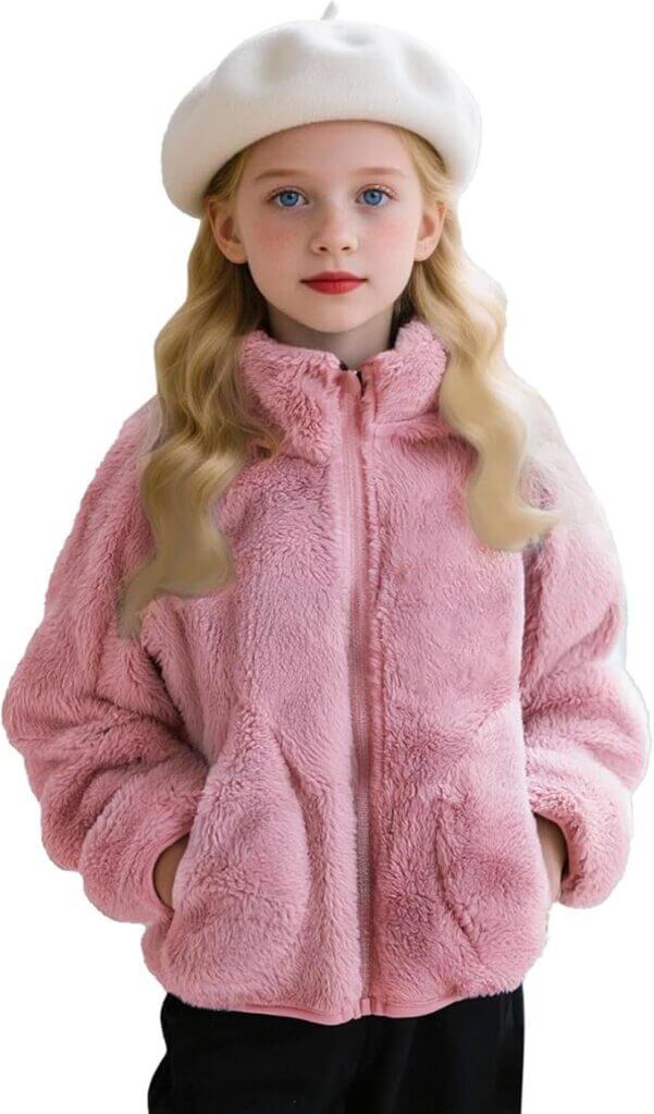 Mädchen Fleecejacke – 50% Rabatt