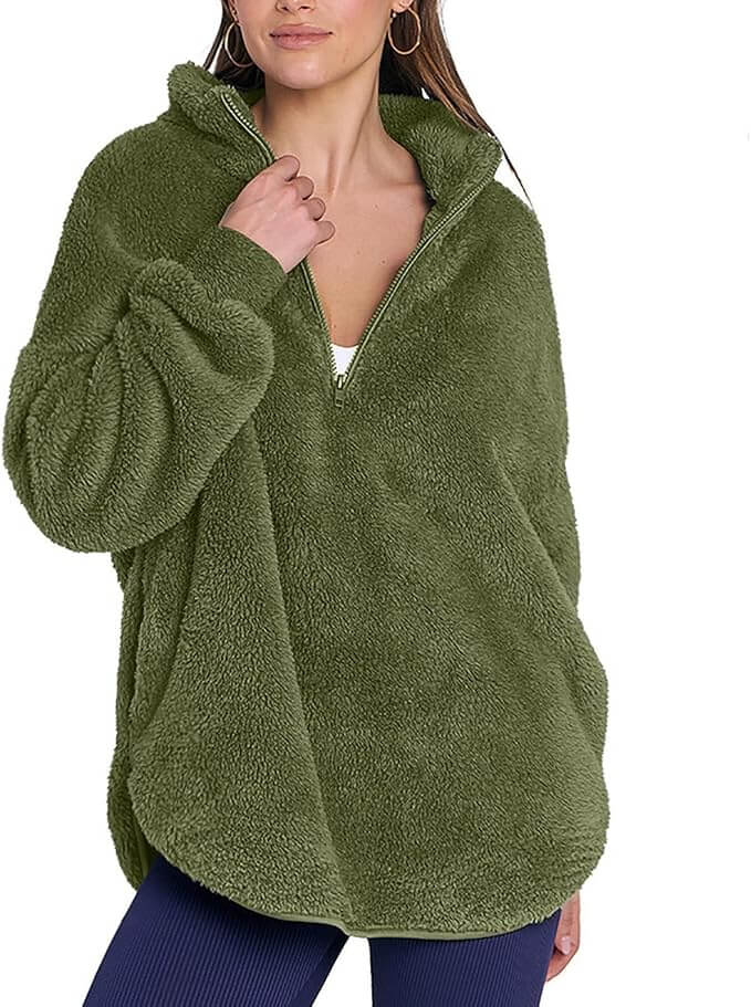 Fleecepullover für Damen – 40% Rabatt
