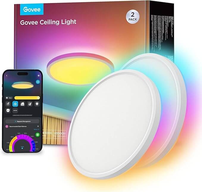 Govee Deckenleuchte RGBIC Smart – 43% Rabatt