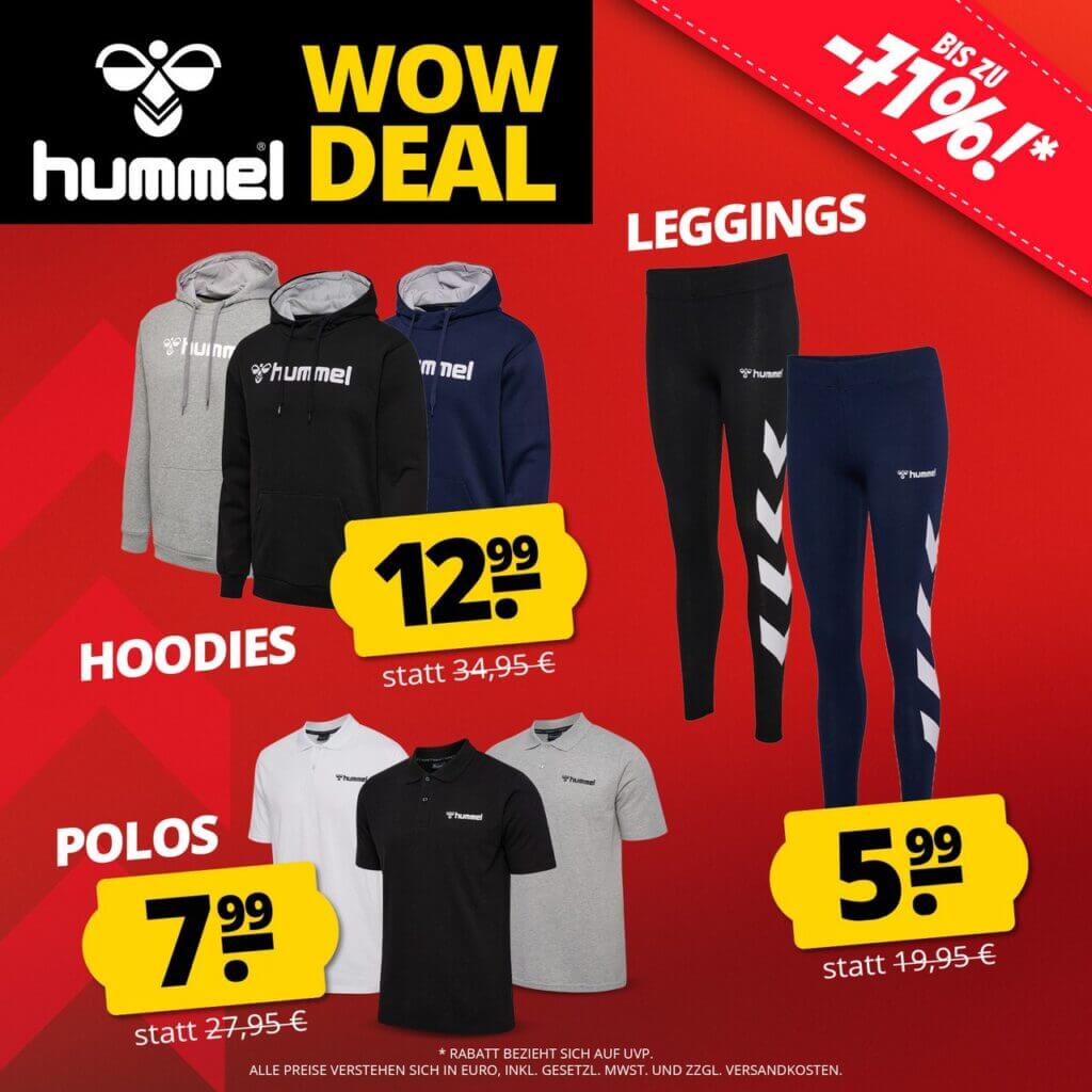 HUMMEL WOW DEALS – BIS ZU 71% RABATT