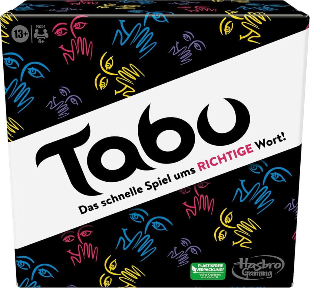 Hasbro Klassisches Tabu Spiel – 39% Rabatt