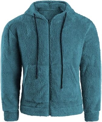 Herren Fleecejacke mit Kapuze - 30% Rabatt 2 Herren Fleecejacke