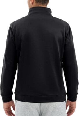 Herren Sweatshirt mit Halbreißverschluss 