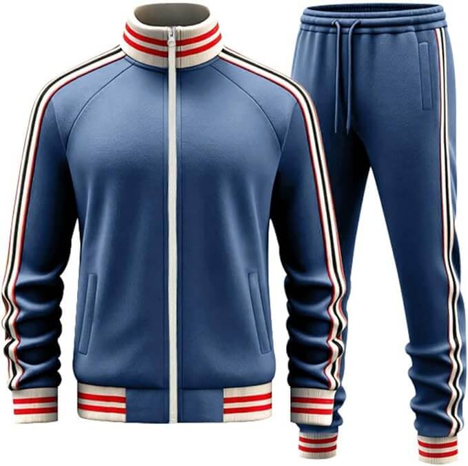 Herren Trainingsanzug aus Fleece – 35% Rabatt