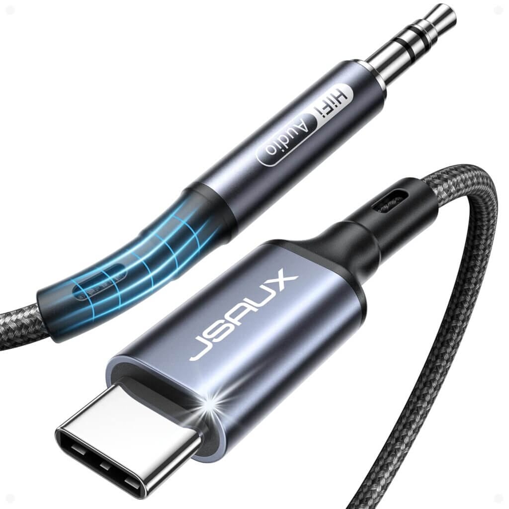 JSAUX USB C auf Aux Kabel 1M – 50% Rabatt
