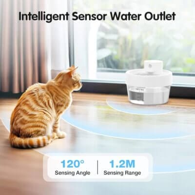 Jewyow 1L Katzenbrunnen Kabellos