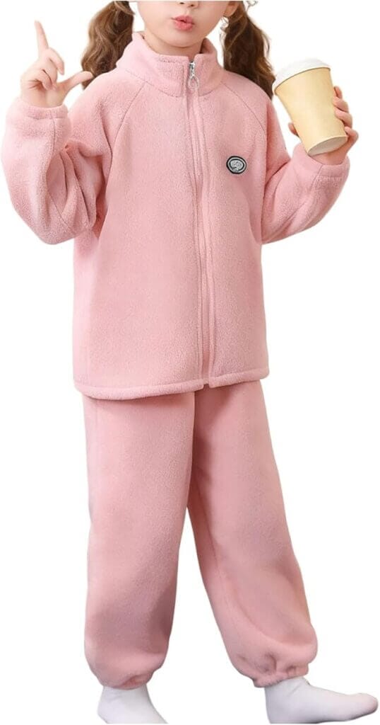 Kinder Fleece Jogginganzug Set – 60% Rabatt