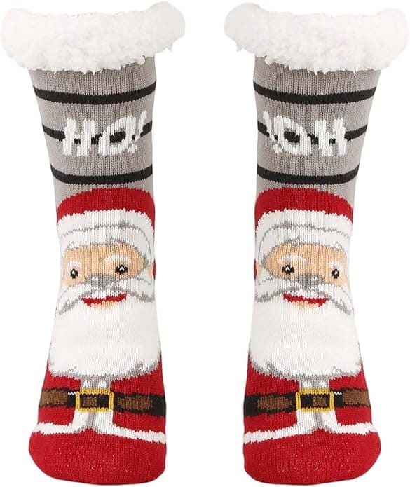 Weihnachtliche Kuschelsocken – 50% Rabatt