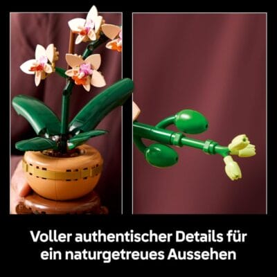 LEGO Botanicals Mini-Orchidee Bauset - 28% Rabatt 2 LEGO Botanicals Mini-Orchidee Bauset