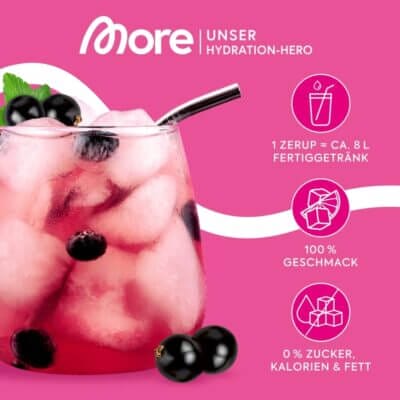 MORE Zerup Johannisbeere 65 ml