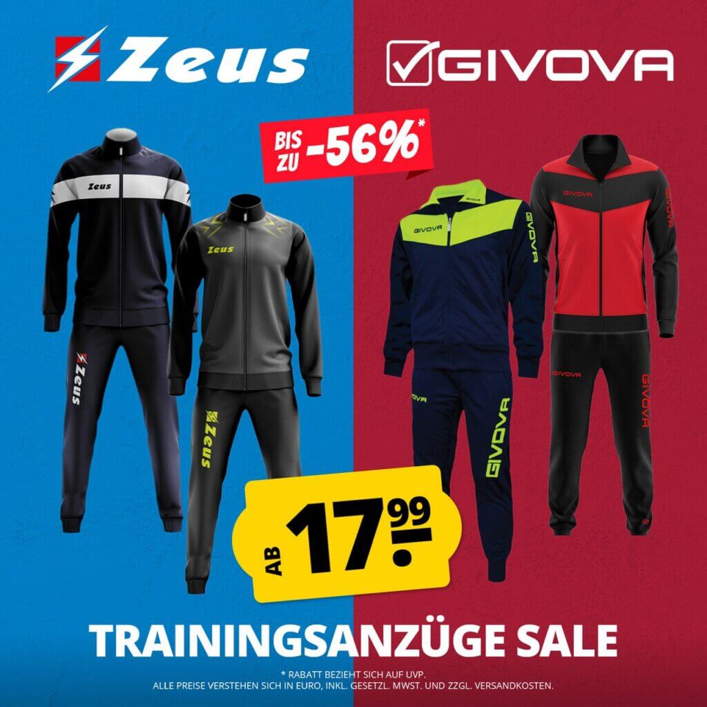 Marken Trainingsanzüge ab 17,99 €