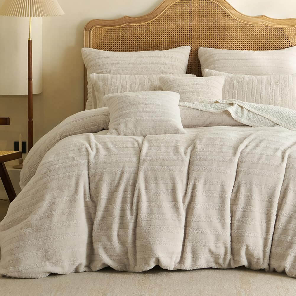 Michorinee Plüsch Bettwäsche 135×200 – 50% Rabatt