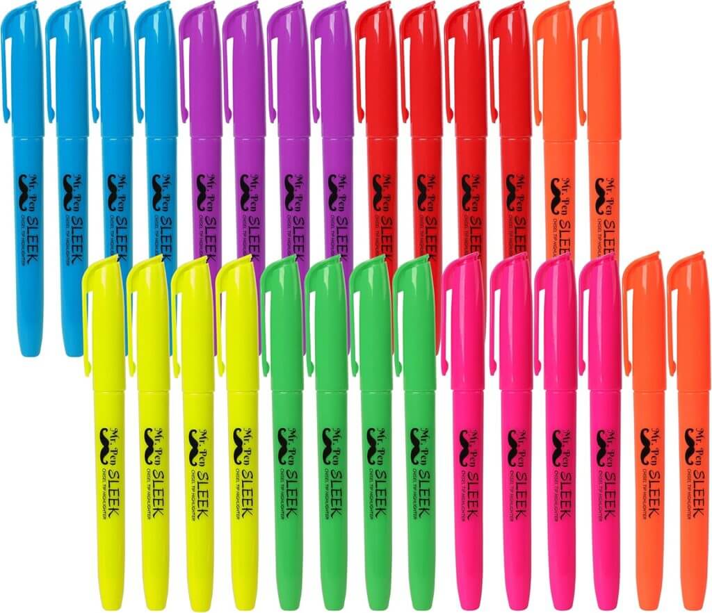 Mr. Pen Glitzer Textmarker 28 Stück – nur 3,85 €