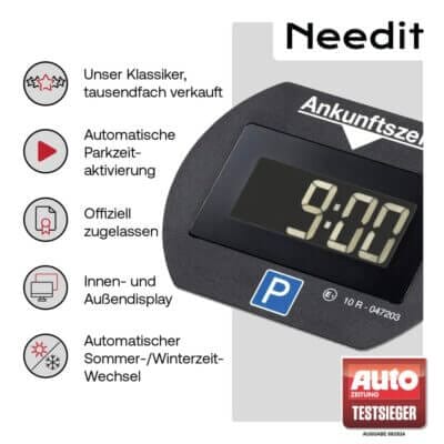 Needit elektronische Parkscheibe Park Lite
