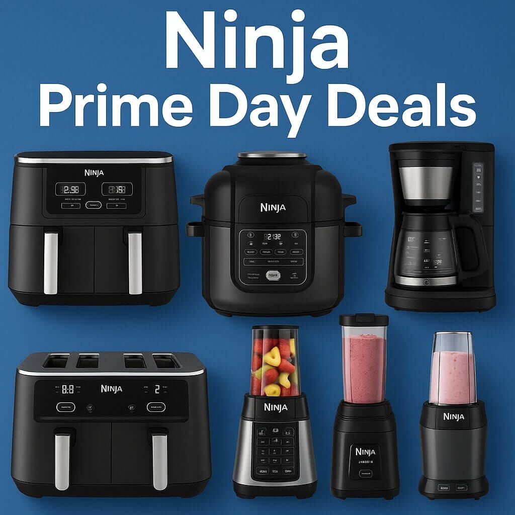 Ninja Prime Day Deals, alle Produkte und Preise als Übersicht bis zu 49% Rabatt