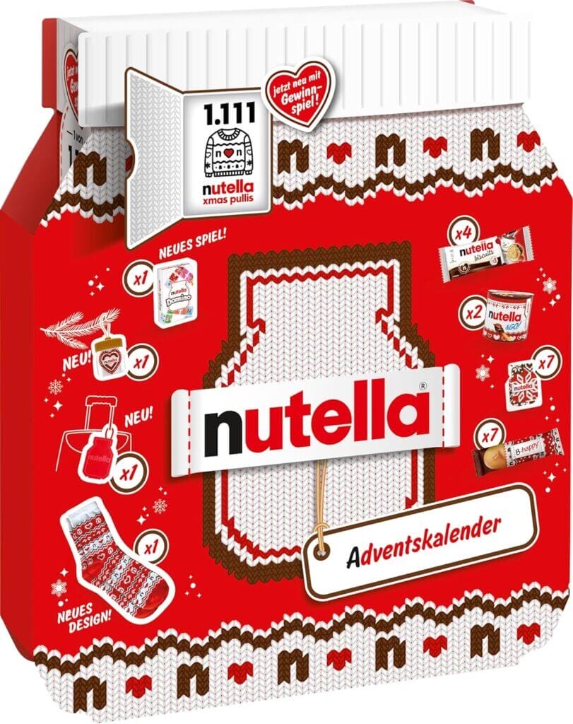 Nutella Adventskalender 2025 – 42% Rabatt