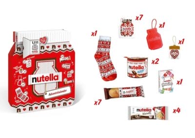 Nutella Adventskalender 2025