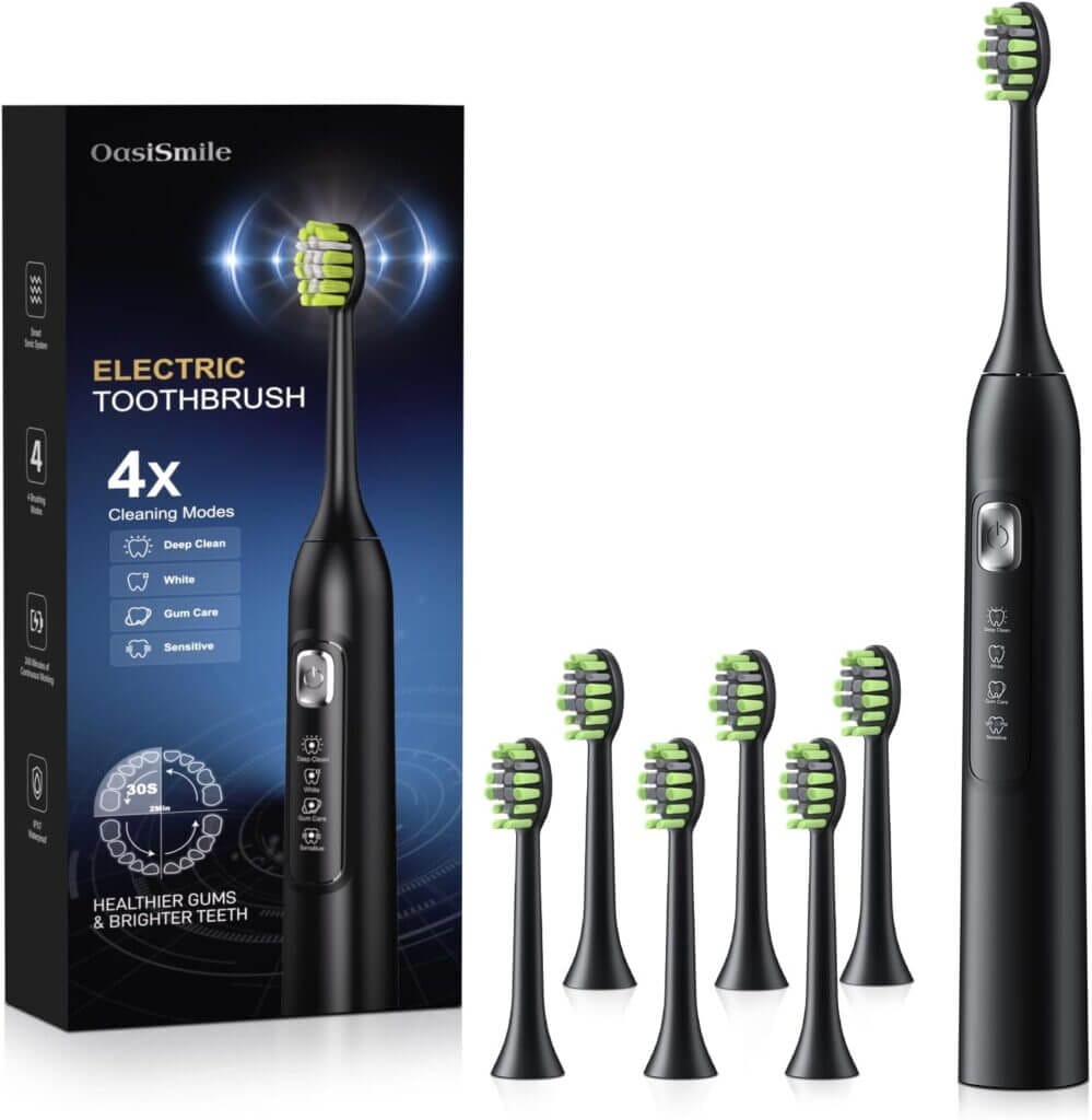 OasiSmile Elektrische Zahnbürste – 65% Rabatt