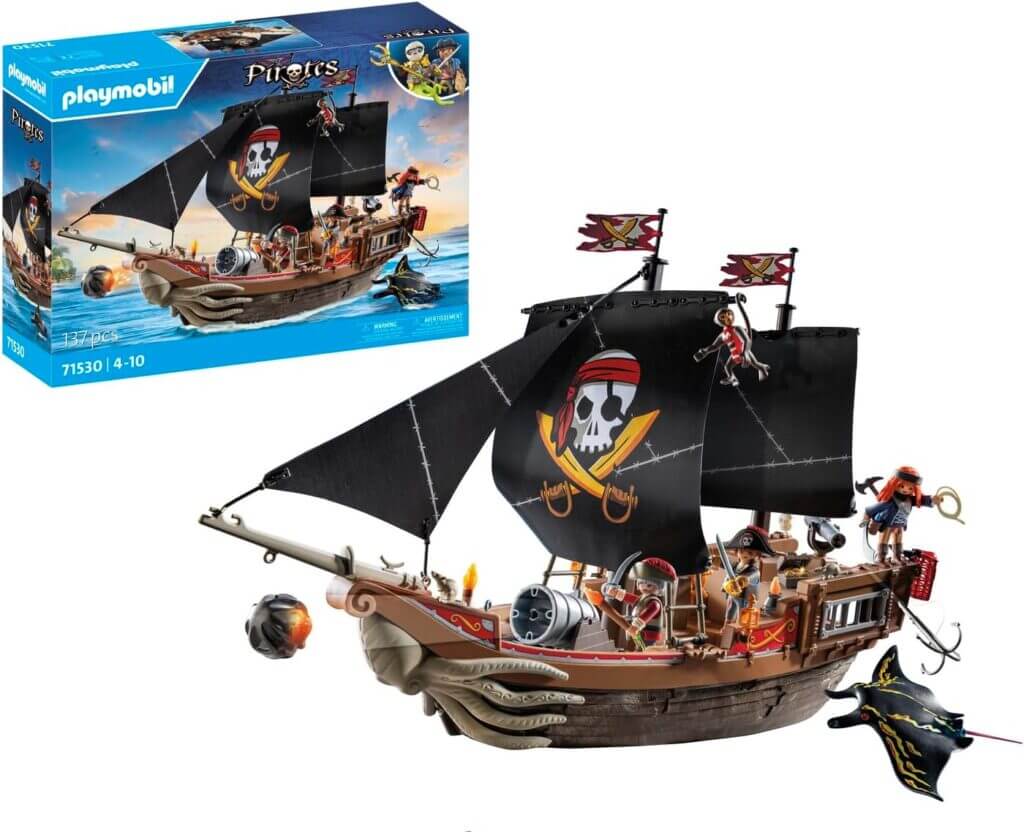 PLAYMOBIL Pirates 71530 Großes Piratenschiff – 42% Rabatt