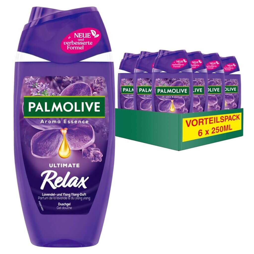 Palmolive Duschgel Aroma Essence Ultimate Relax 6x250ml – 41% Rabatt
