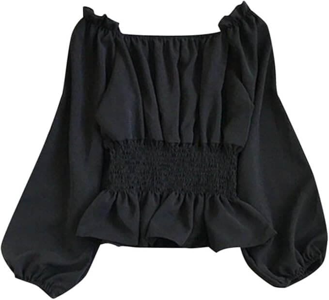 Damen Rüschenbluse – 50% Rabatt