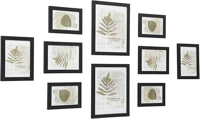 SONGMICS Bilderrahmen 10er Set – 40% Rabatt