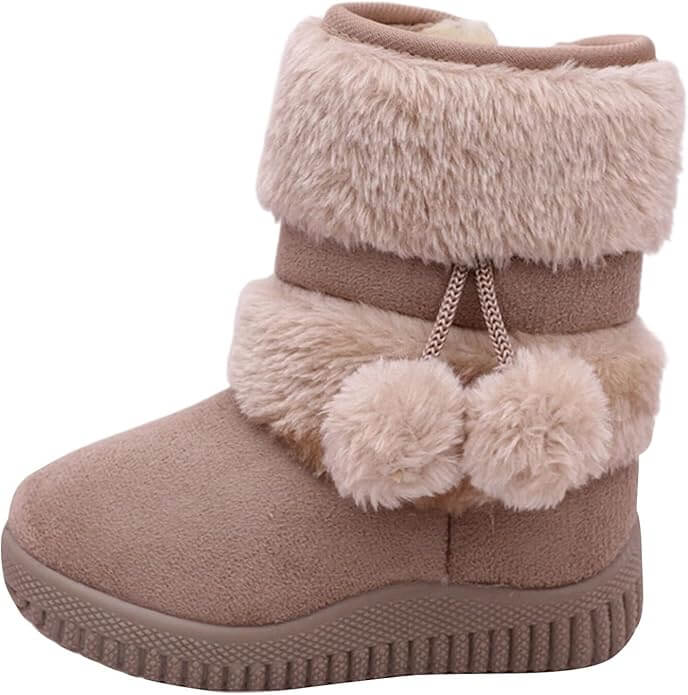 Gefütterte Schneestiefel für Mädchen – 50% Rabatt