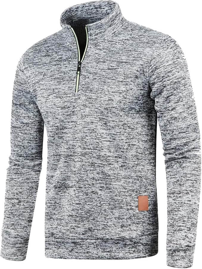 Half Zip Pullover für Herren – 50% Rabatt