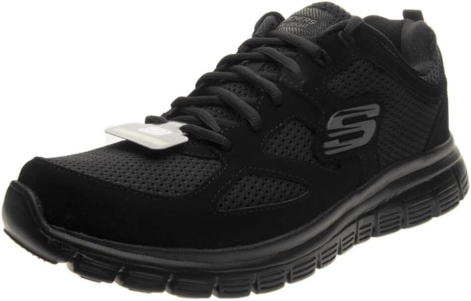 Skechers Burns-Agoura Herren Sneaker (Schwarz, Größe 43 EU) – 31% Rabatt