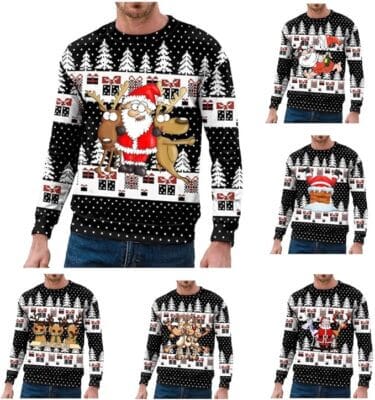 Sonnena Weihnachtspullover Herren