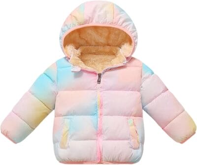 Steppjacke Maedchen bunt