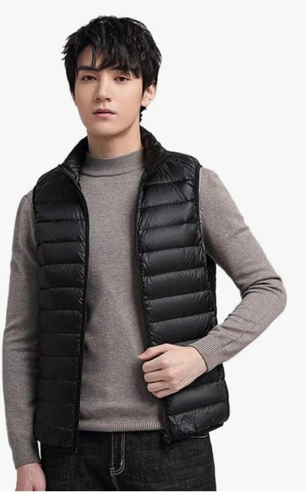 Herren Puffer Steppweste – 50% Rabatt